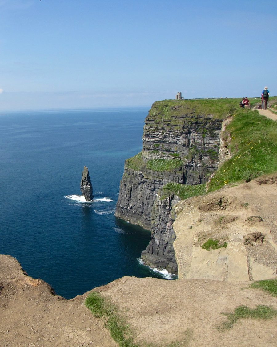 The Cliffs of Moher on Ireland’s west coast